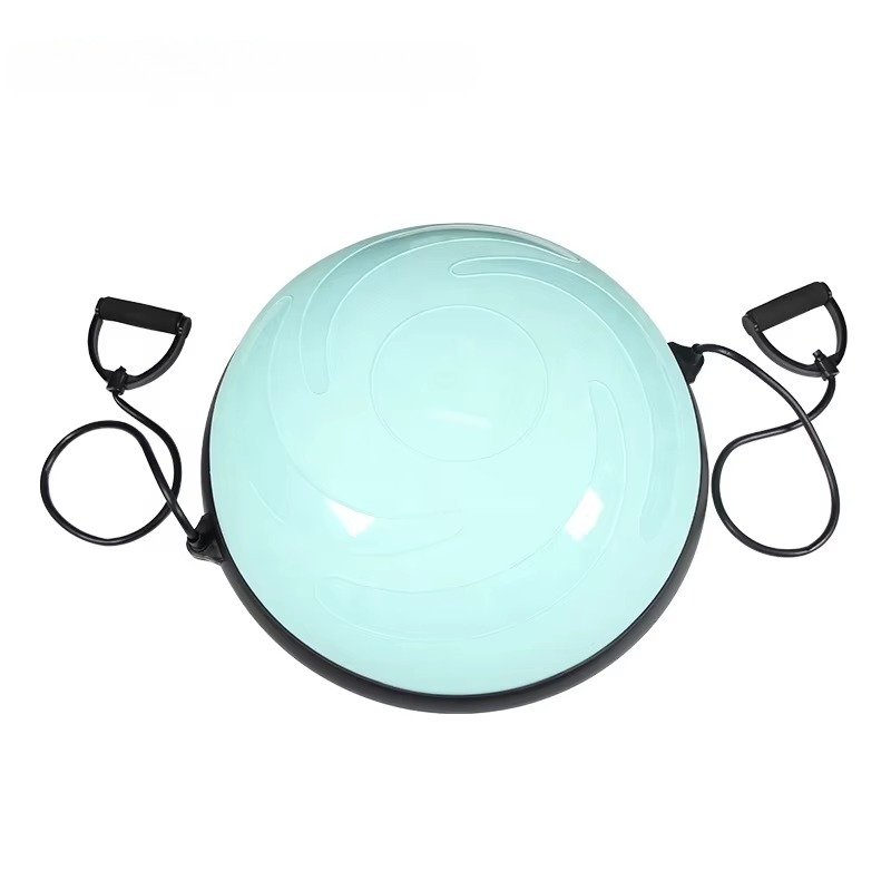 Pilates Yoga Logo - Logo PVC Balance Ball dengan Resistance