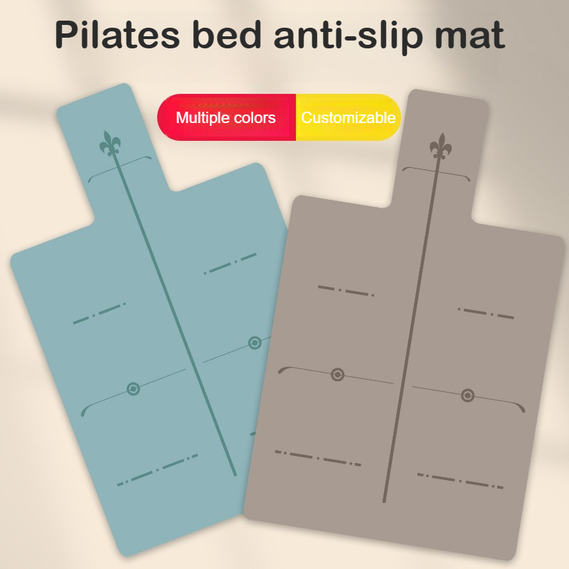 Pilates Yoga Logo - Matras Pilates Reformer Anti Selip, Pelindung