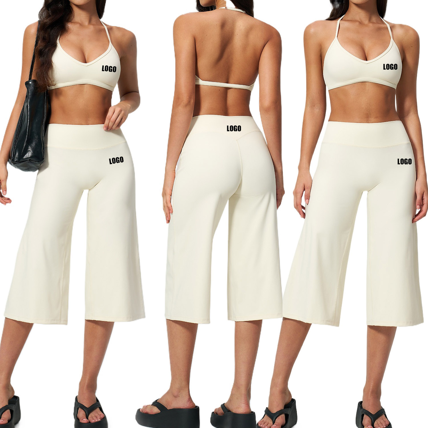 Pilates Yoga Gear - Bra olahraga anti guncangan wanita dengan