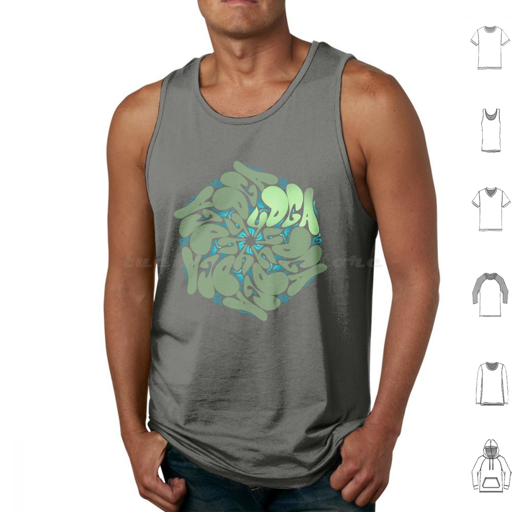 Pilates Yin Yoga - Tank Top Desain Yoga Mandala yang