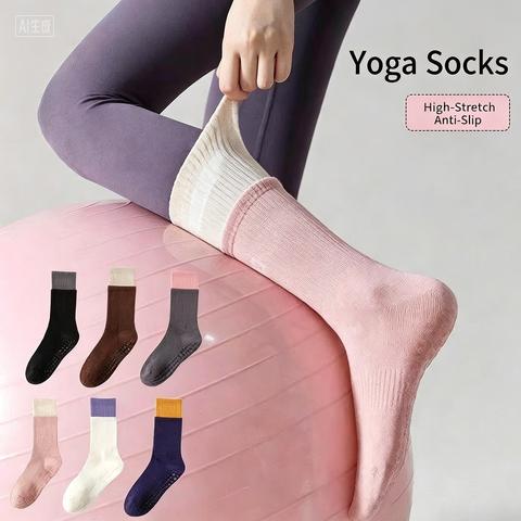 Pilates Yoga Barre - Kaos Kaki Unisex Anti Selip Poliester