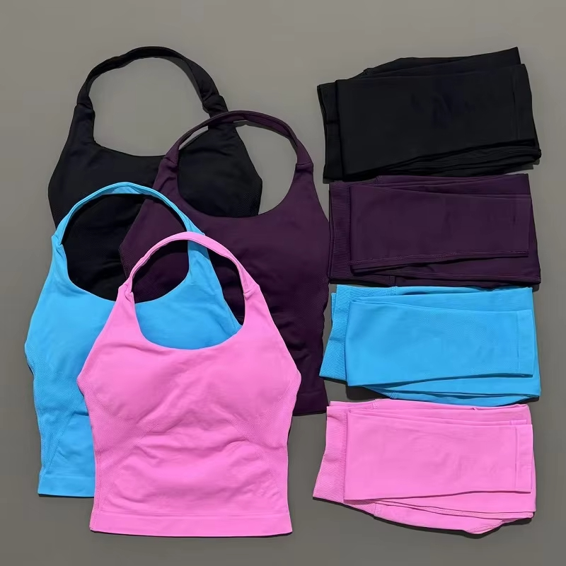 Pilates Yoga Gear - 2 Set Pakaian Olahraga Wanita Yoga
