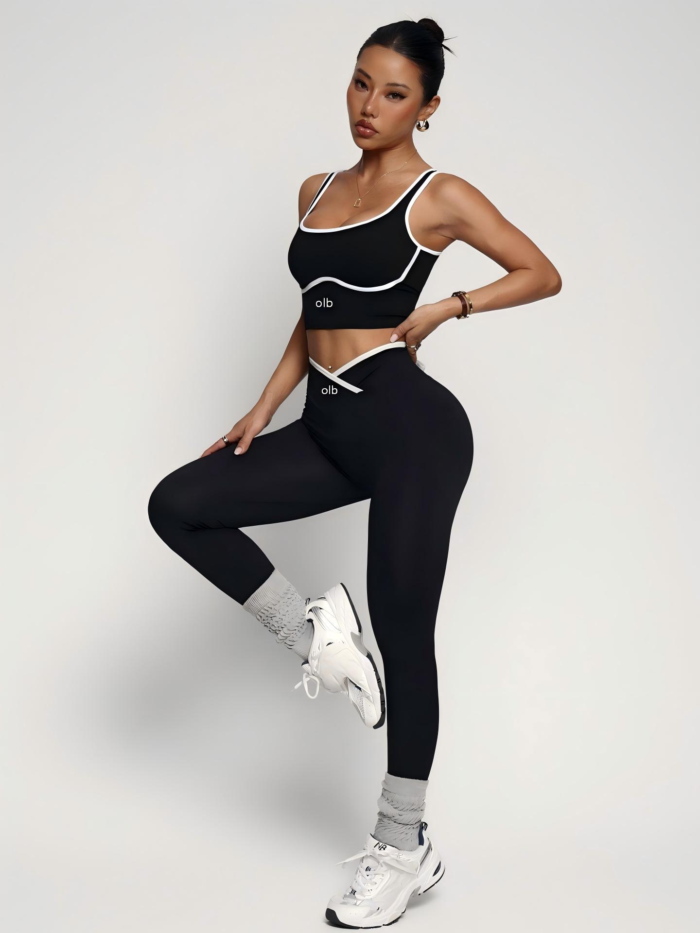 Pilates Yoga Gear - Setelan olahraga 2 potong baru, bra