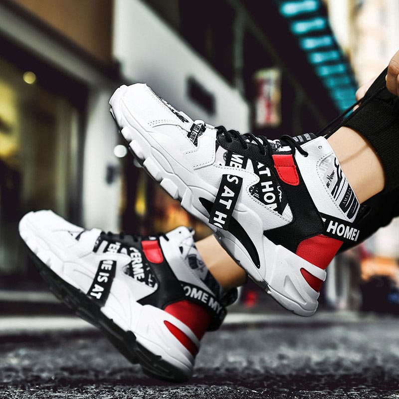 Pilates Yoga Online - Sneakers Pria Chunky Atasan Tinggi Ukuran
