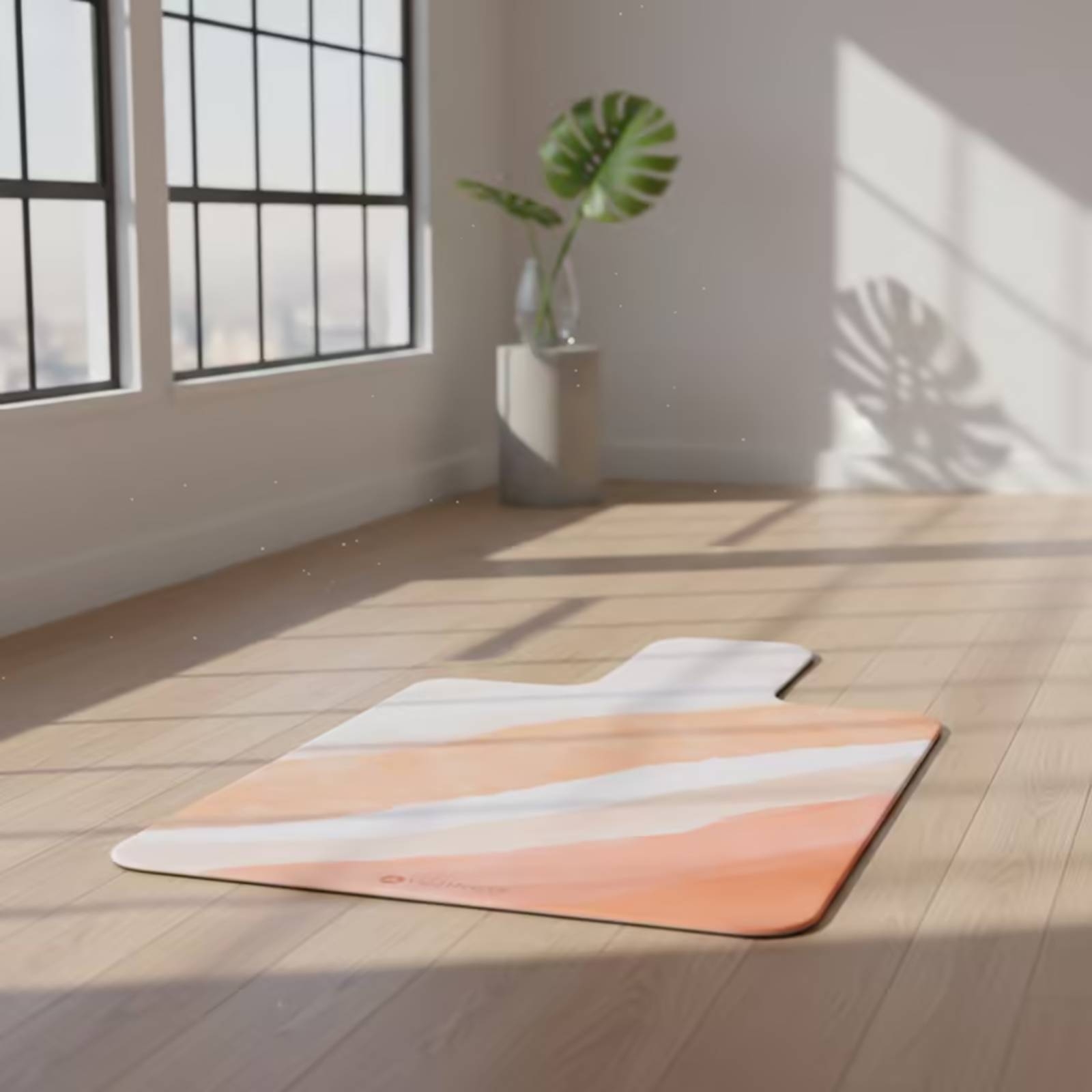 Pilates & Yoga Unleashed International Academy Yonkers - Matras Olahraga Suede Pilates Anti Selip