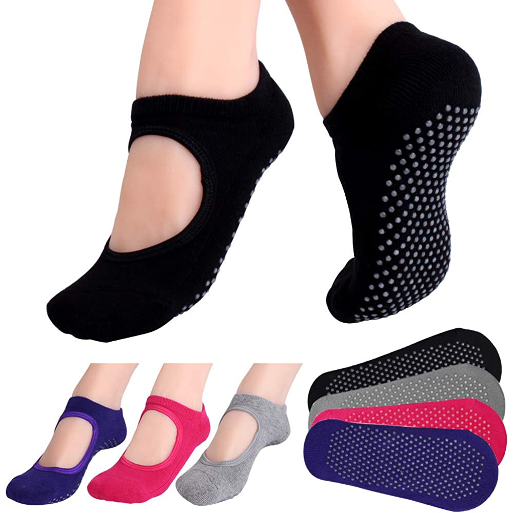 Pilates Yoga Ballet - Kaus kaki Yoga olahraga wanita kaus