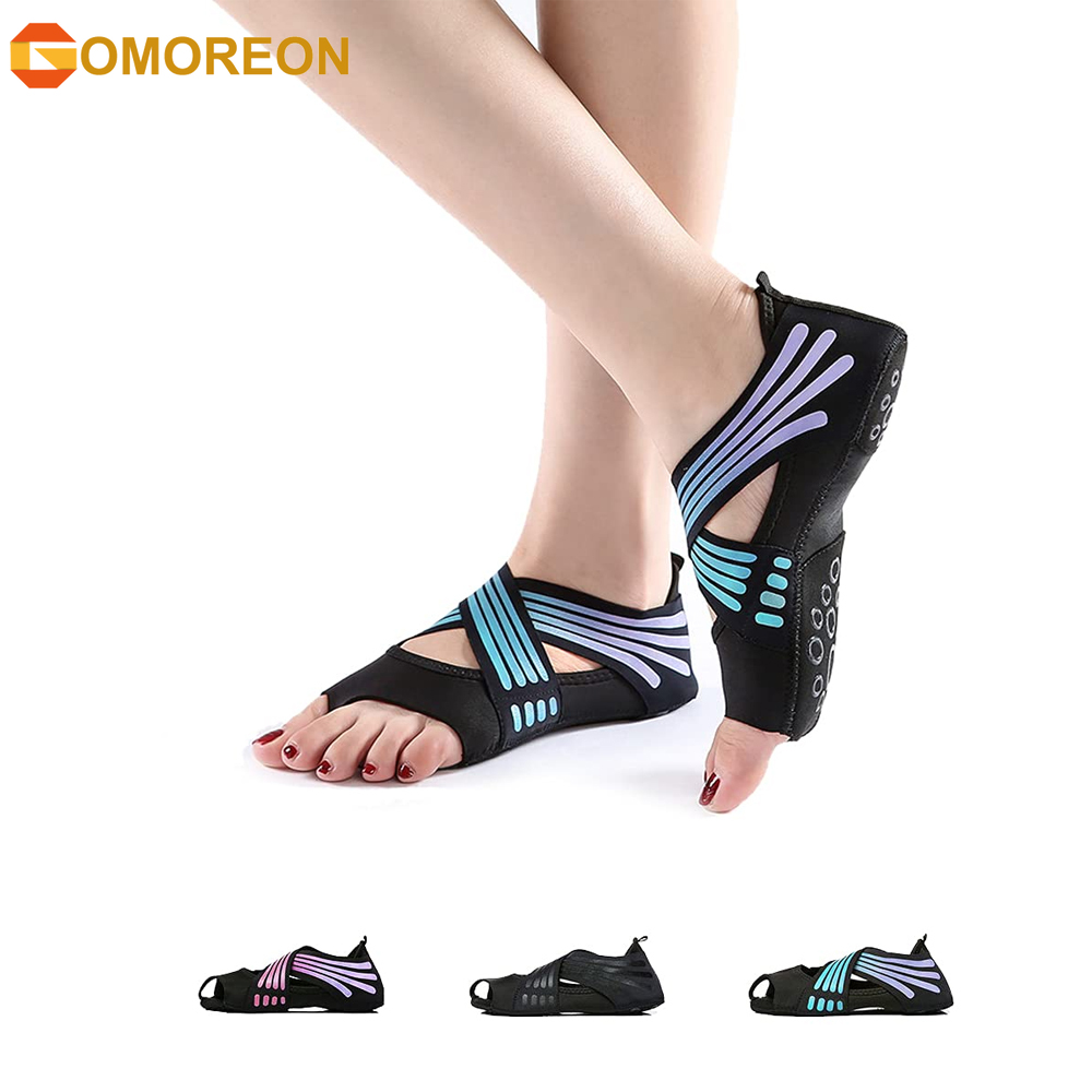 Pilates Yoga Barre - 1 Pasang Kaus Kaki Yoga Tanpa