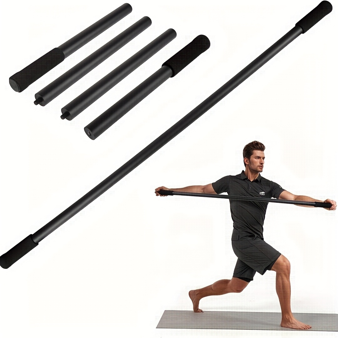 Pilates Yoga Barre - Tongkat Yoga Lepas Pasang dengan Panjang