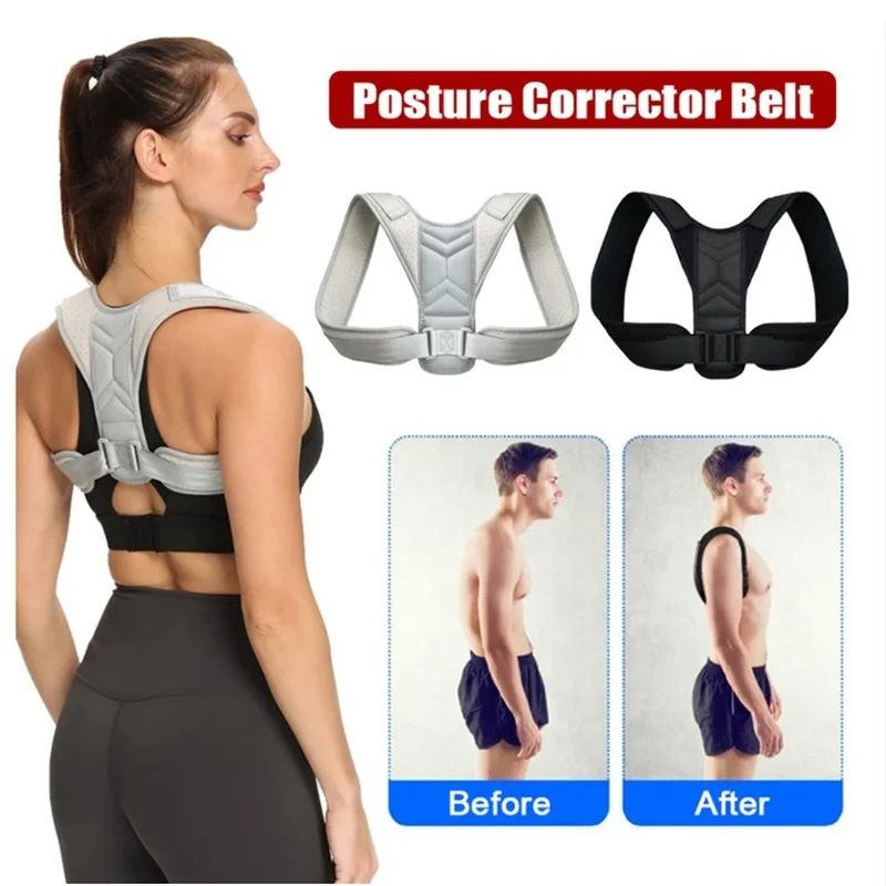 Posture Pole Corrector - Sabuk bantalan leher atas, pembenah postur