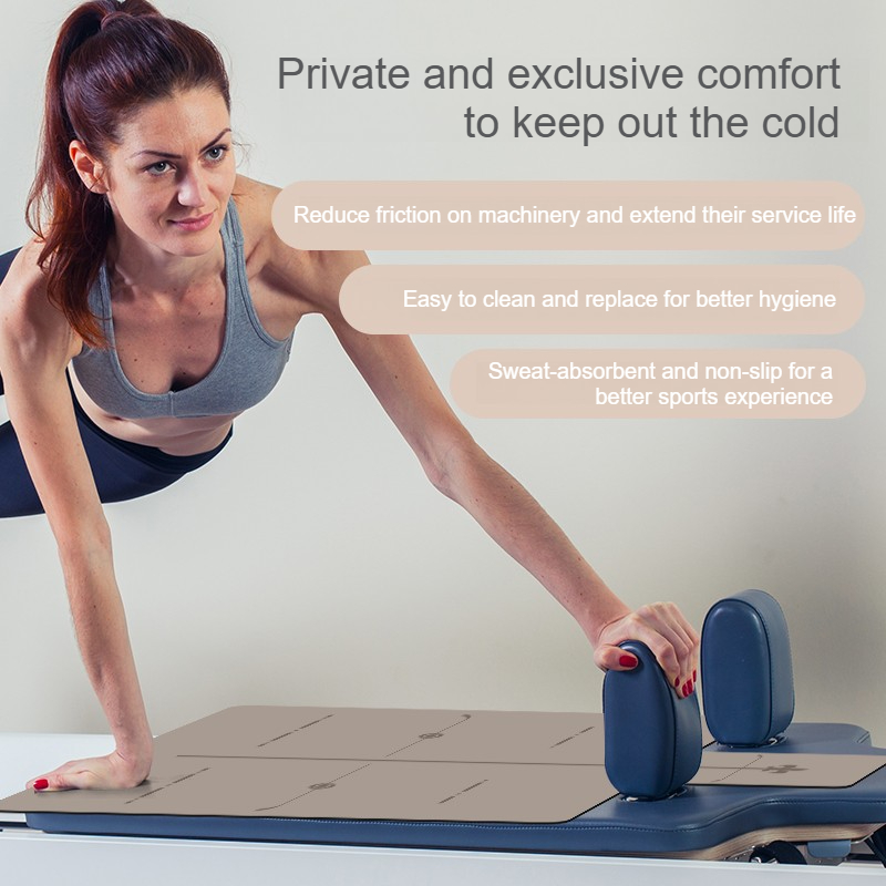 Matras Pilates Reformer Anti S - Pilates Yoga Logo ulasan dan harga