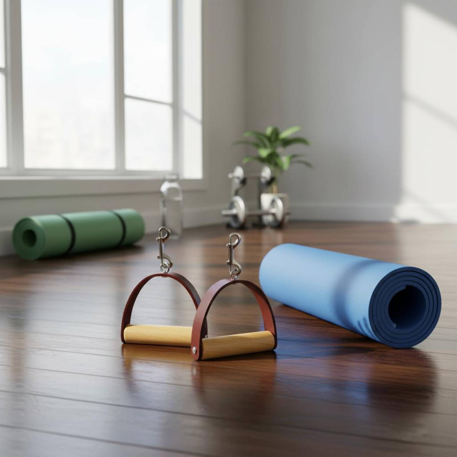 2 Buah Pegangan Reformer Pilat - Pilates & Yoga Unleashed Studio Tuckahoe ulasan dan harga