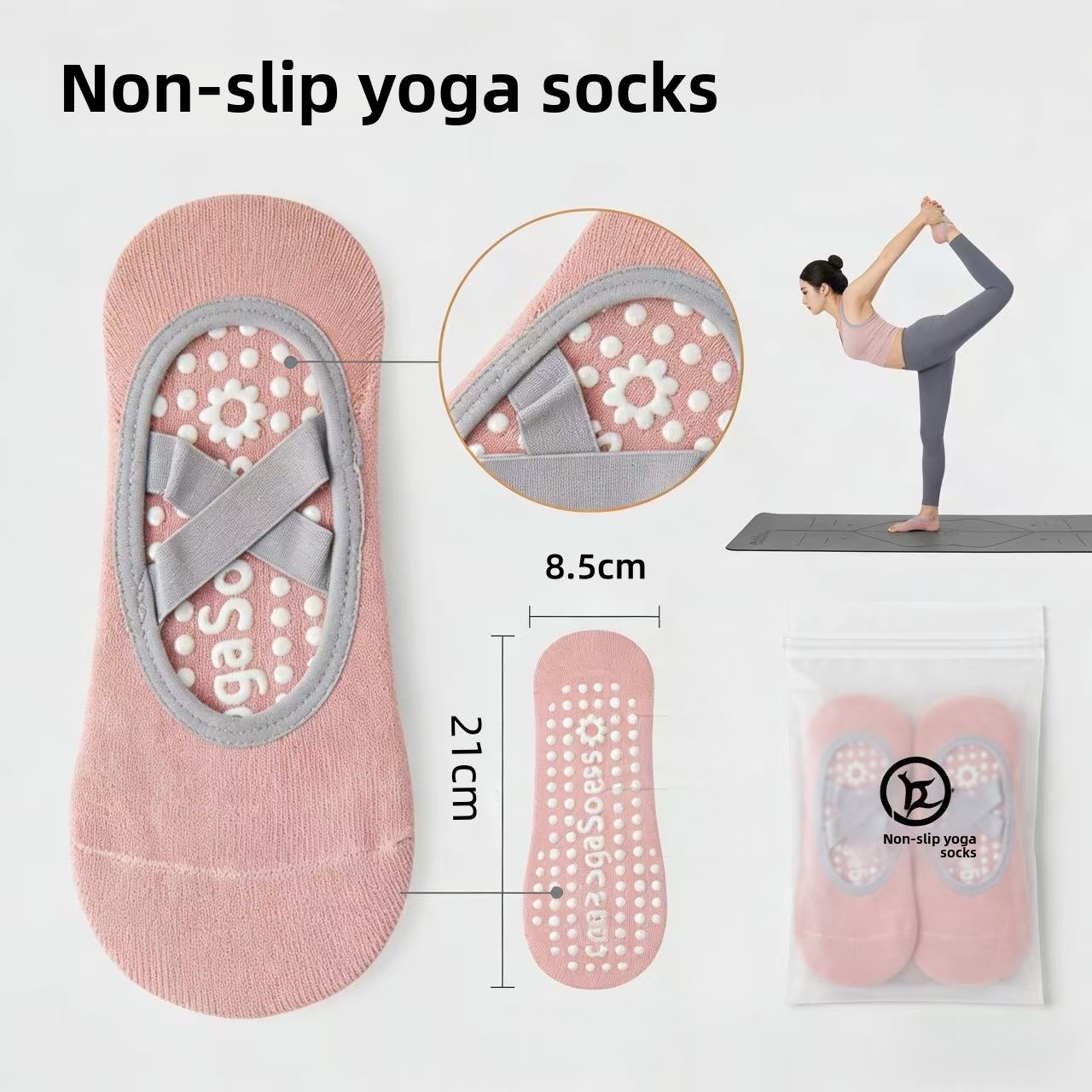 Kaus Kaki Yoga Wanita Kaus Kak - Pilates Yoga Ballet ulasan dan harga