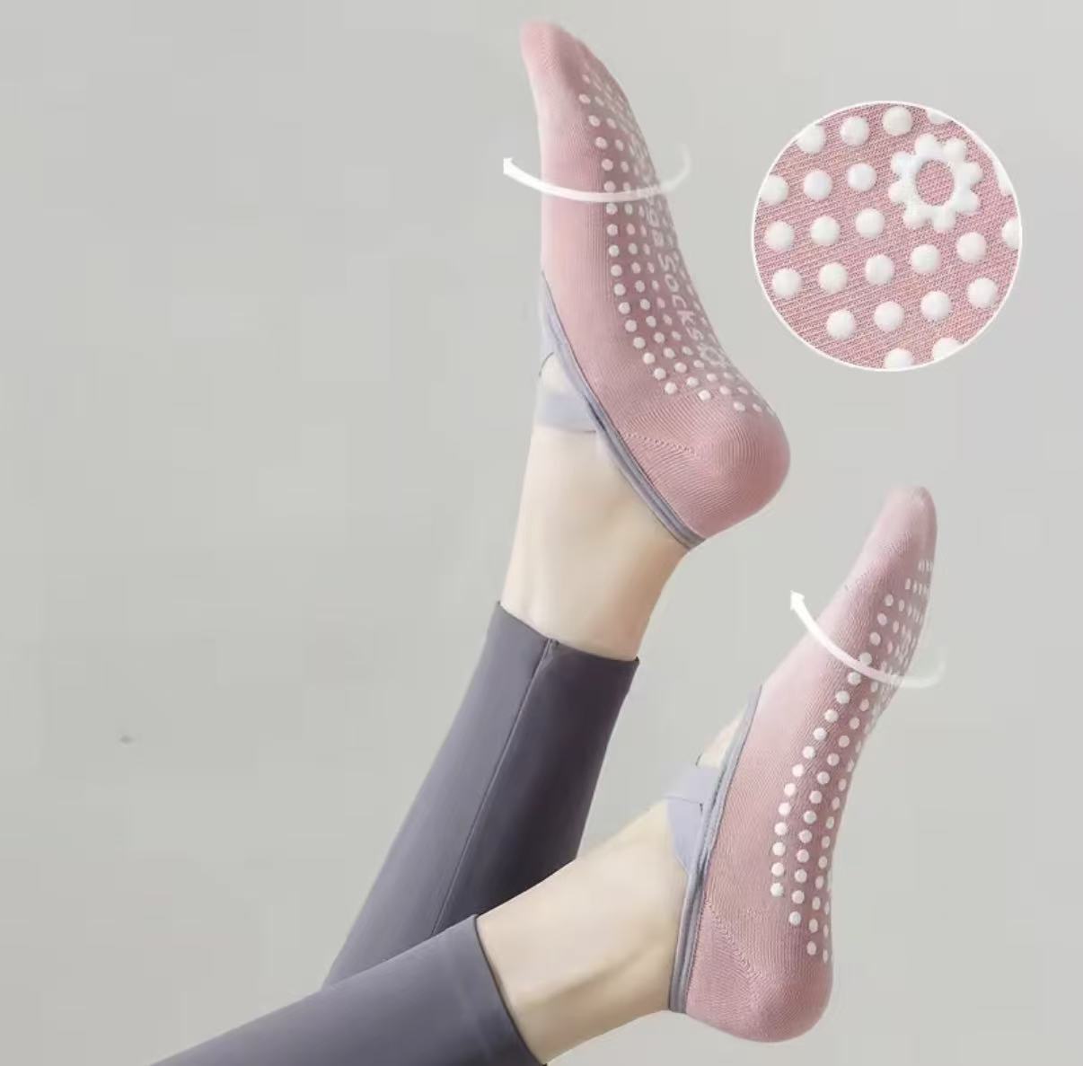 Kaus Kaki Yoga Wanita Kaus Kak - Pilates Yoga Ballet ulasan dan harga