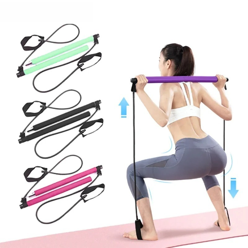 Bar Pilates Multifungsi Kombin - Pilates And Yoga Combined ulasan dan harga