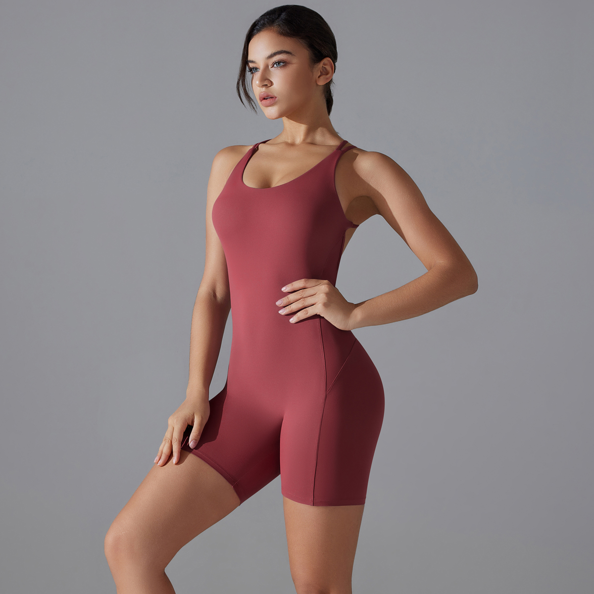 Set Yoga Seksi Punggung Terbuk - Pilates Yoga Gear ulasan dan harga