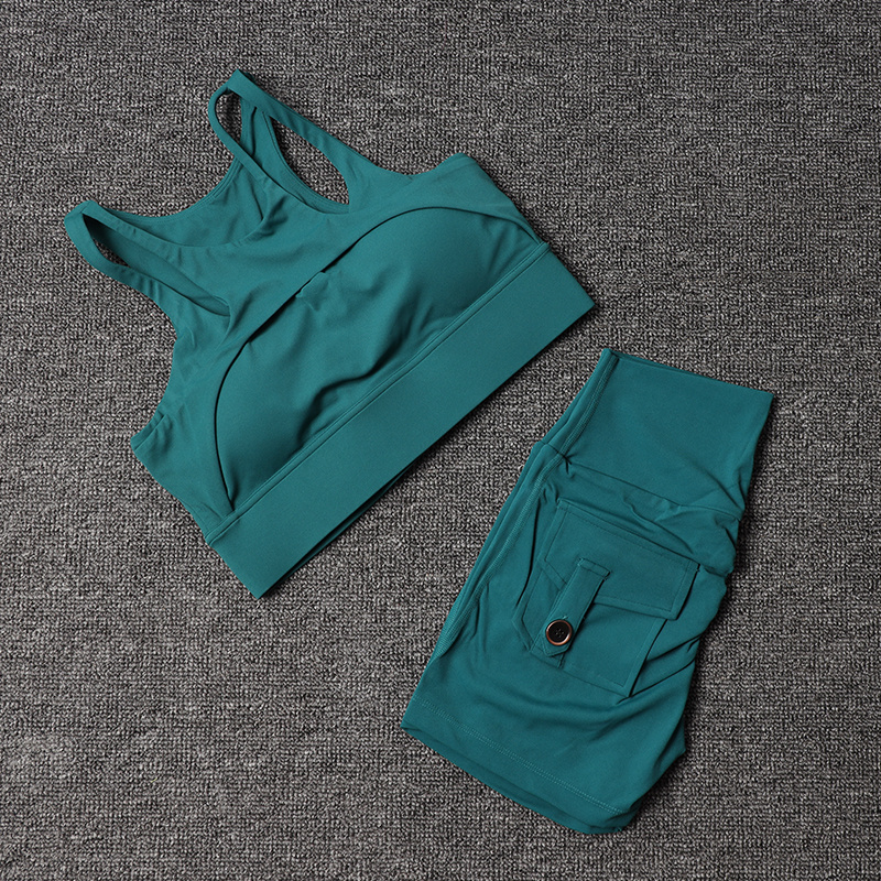 Set celana pendek Fitness Wani - Pilates Yoga Gear ulasan dan harga