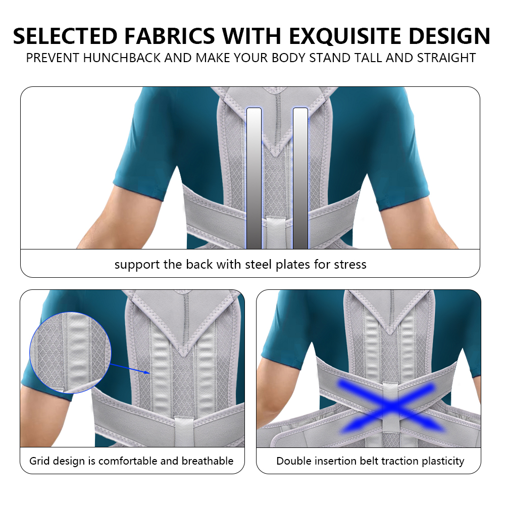 Korset Korektor Postur Skolios - Posture Pole Corrector ulasan dan harga