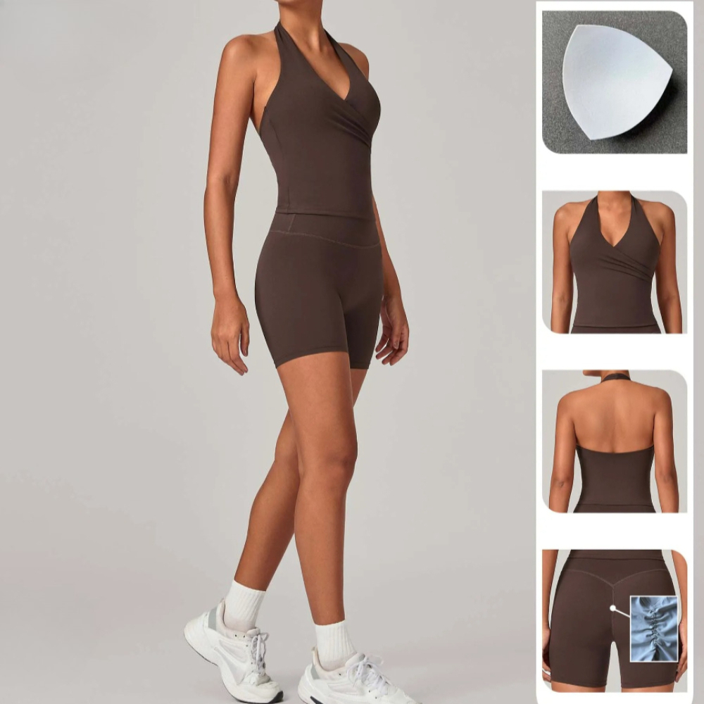 Set Olahraga Wanita 2 Potong,  - Pilates Yoga Gear ulasan dan harga