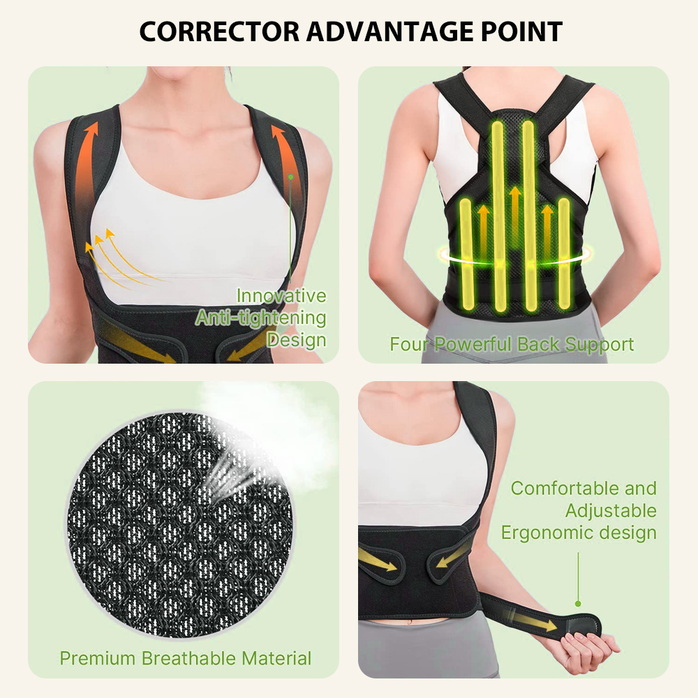 Pelurus punggung dan korektor  - Posture Pole Corrector ulasan dan harga