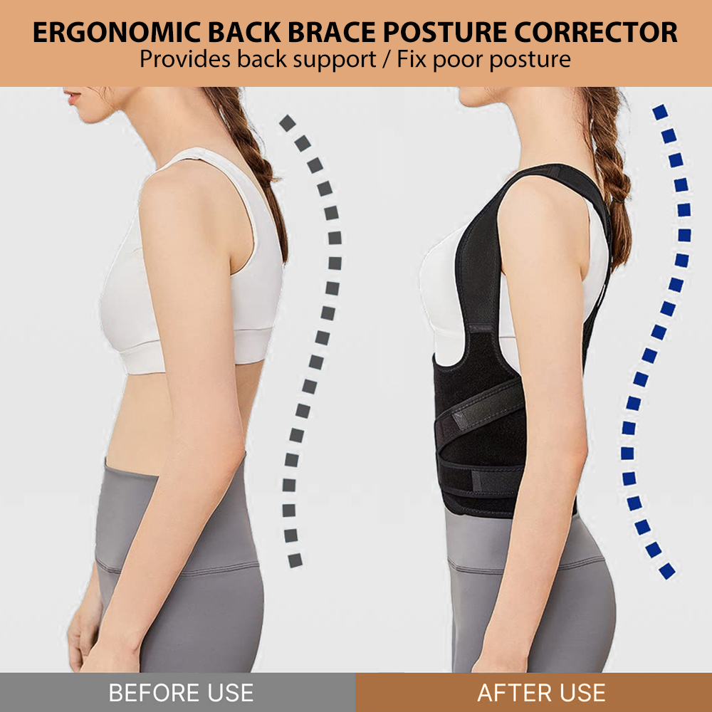 Pelurus punggung dan korektor  - Posture Pole Corrector ulasan dan harga