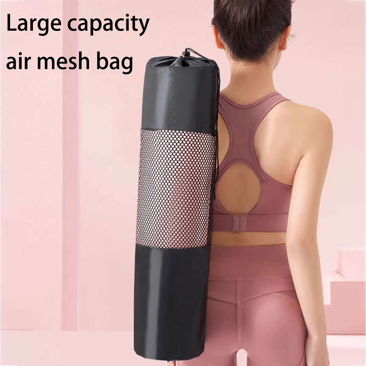 1 Tas Jaring Penyimpanan Matra - Pilates Yoga Gear ulasan dan harga