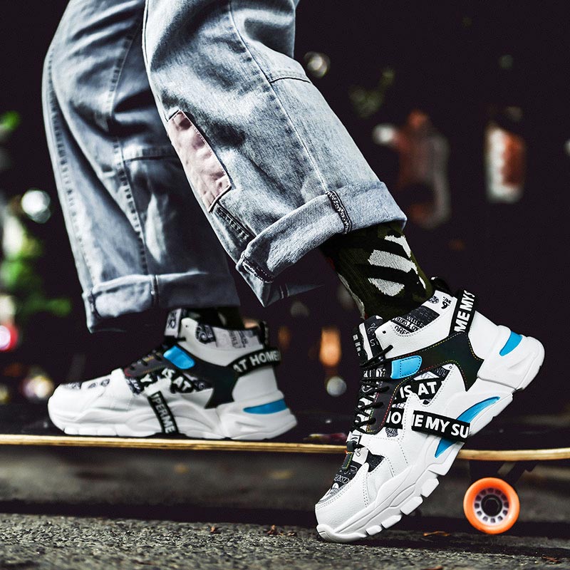 Sneakers Pria Chunky Atasan Ti - Pilates Yoga Online ulasan dan harga