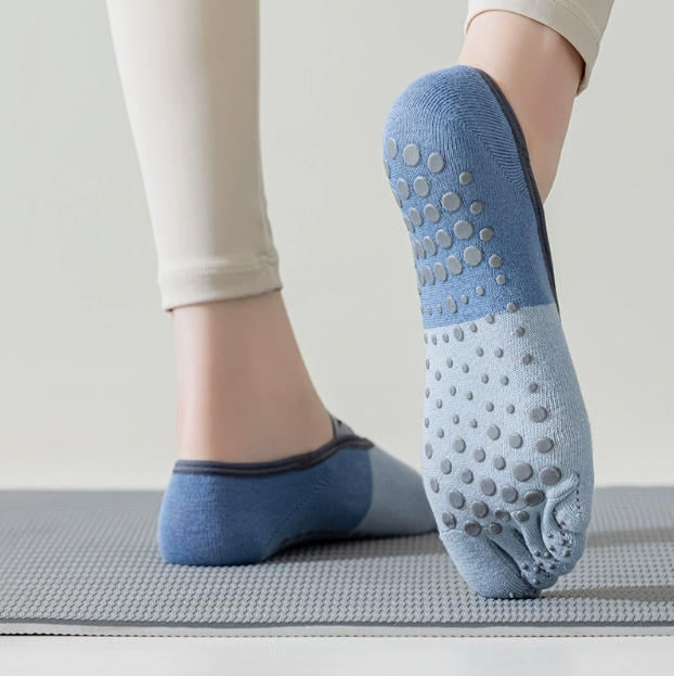Kaos Kaki Pilates Anti Selip K - Pilates Yoga Logo ulasan dan harga
