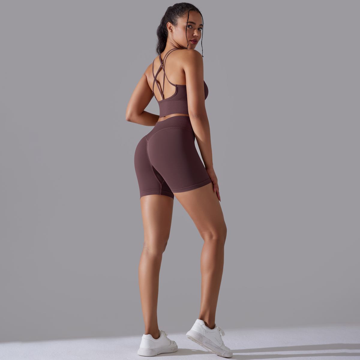 Set Yoga seksi setelan olahrag - Pilates Yoga Gear ulasan dan harga