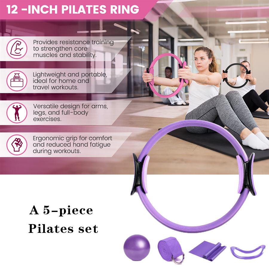 Set Latihan Kebugaran Resistan - Pilates Yoga Logo ulasan dan harga