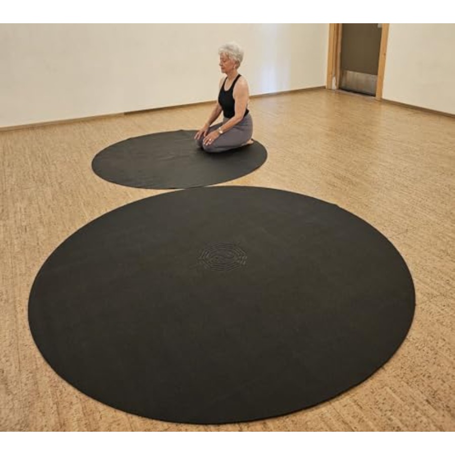 72 6' Matras Yoga Bulat Besar  - Pilates Yin Yoga ulasan dan harga