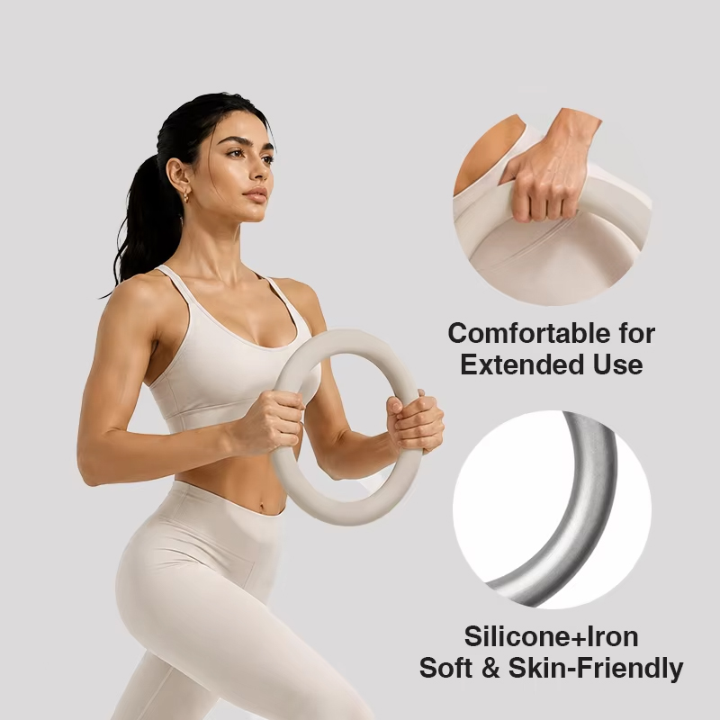 Cincin Pilates Silikon Berbobo - Pilates Yoga Logo ulasan dan harga