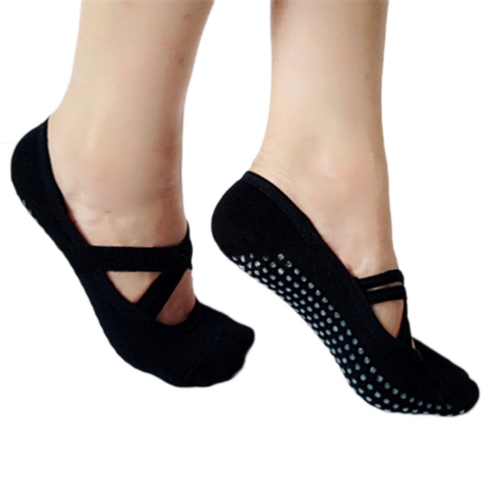 Kaus Kaki Yoga Wanita Hitam An - Pilates Yoga Barre ulasan dan harga