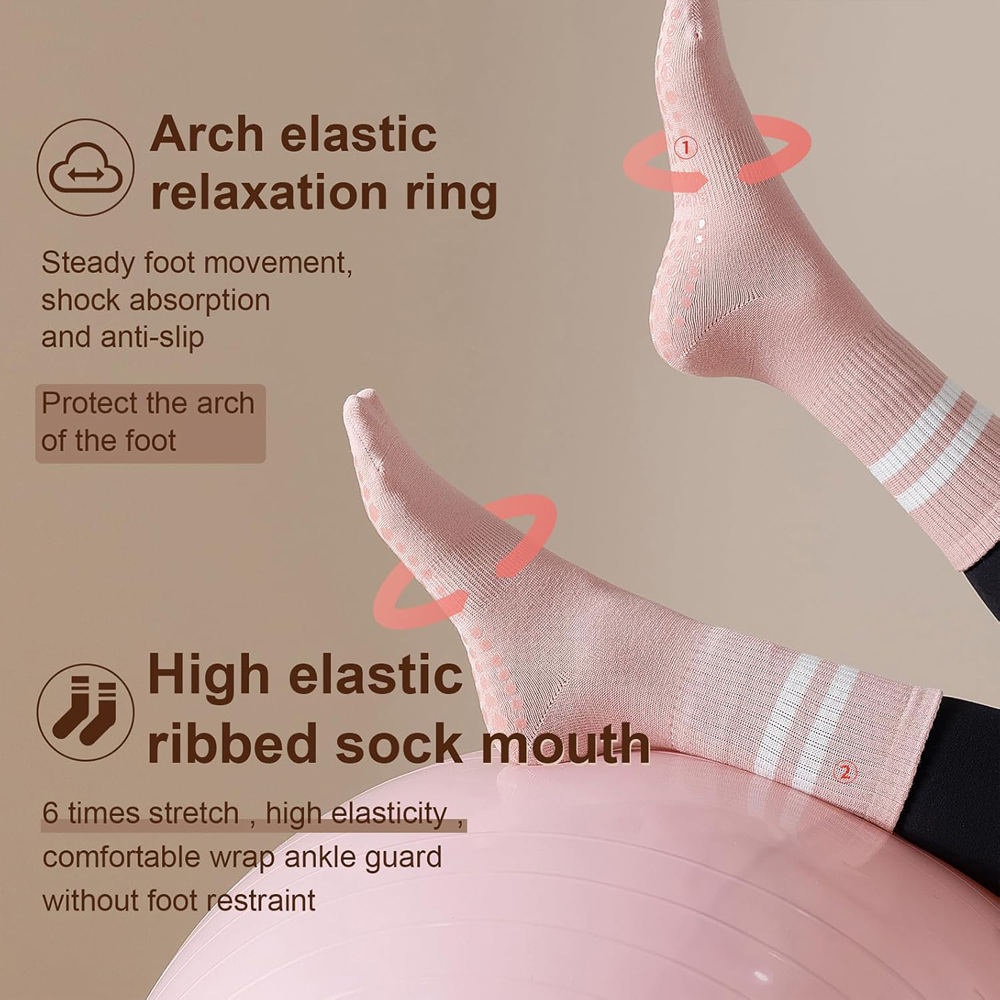 Kaus Kaki Yoga Pilates dengan  - Pilates Yoga Barre ulasan dan harga