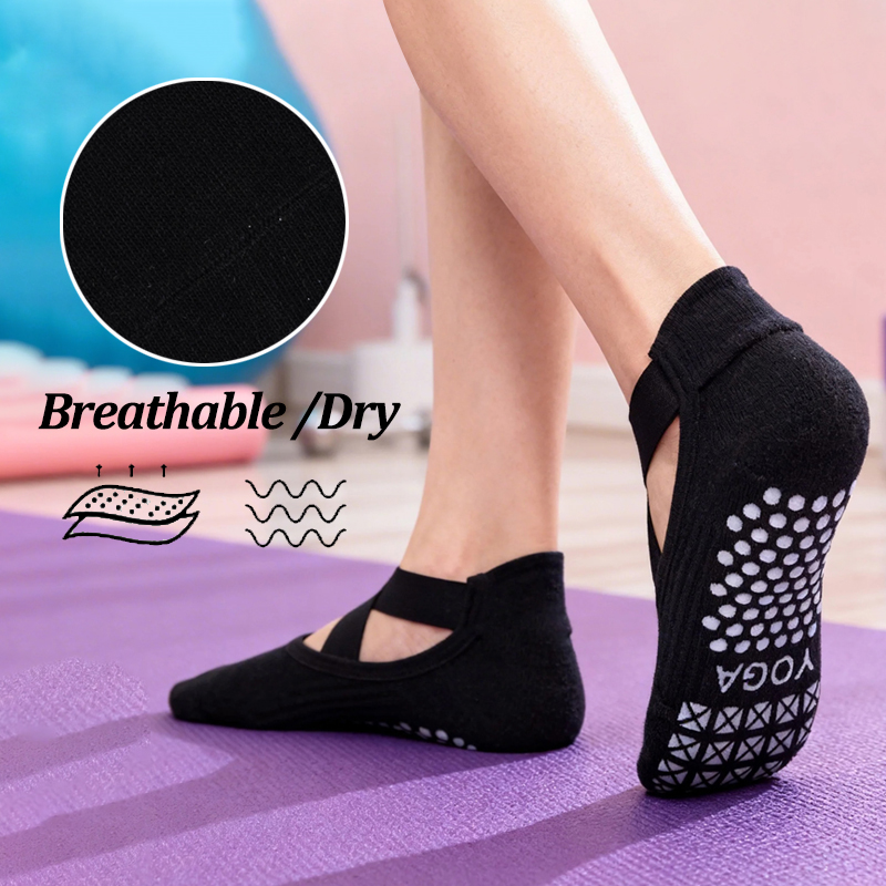 Kaus Kaki Yoga Anti Selip Wani - Pilates Yoga Ballet ulasan dan harga