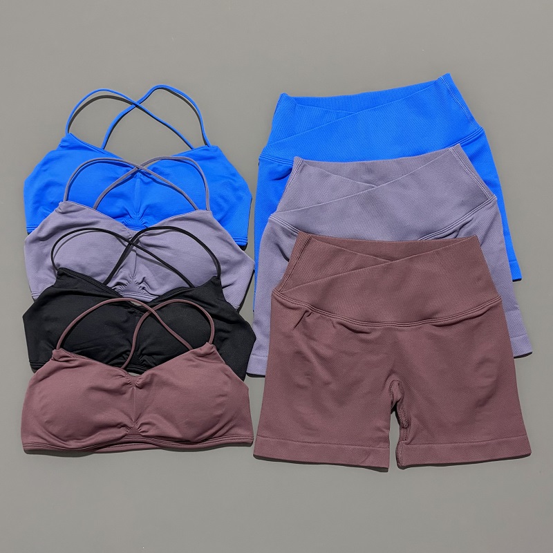 Set Olahraga Wanita 2 Potong V - Pilates Yoga Gear ulasan dan harga