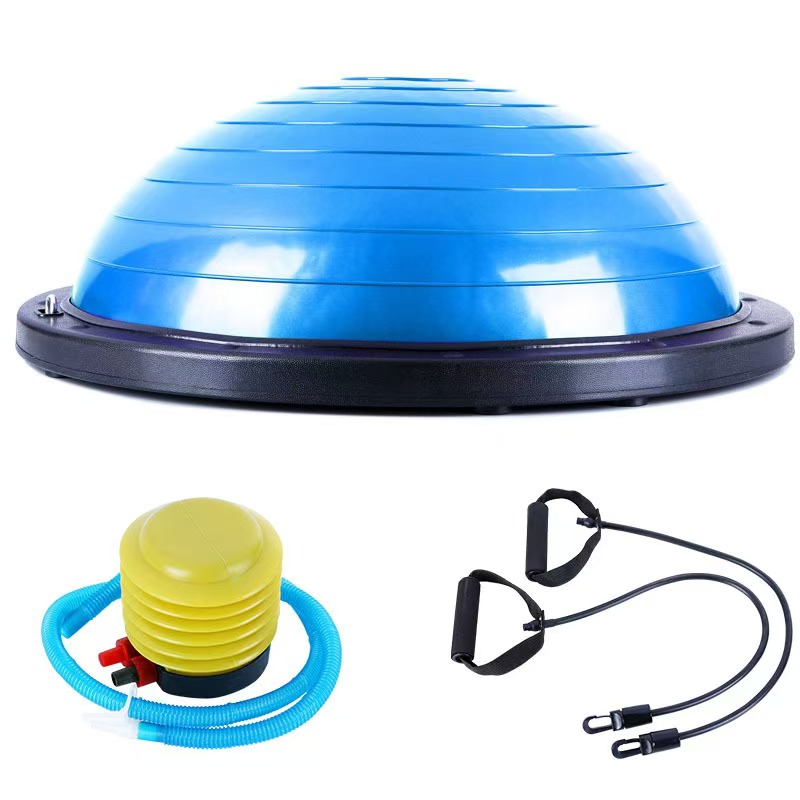 Bola Pilates Setengah Yoga PVC - Pilates Yoga Logo ulasan dan harga