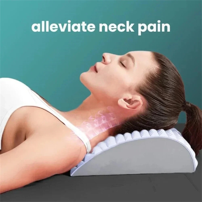Bantal Peregang Punggung Pijat - Posture Pole Corrector ulasan dan harga