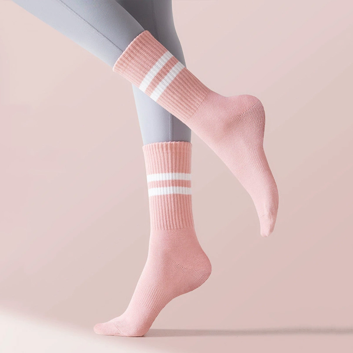 3 Pasang Kaus Kaki Yoga Panjan - Pilates Yoga Barre ulasan dan harga