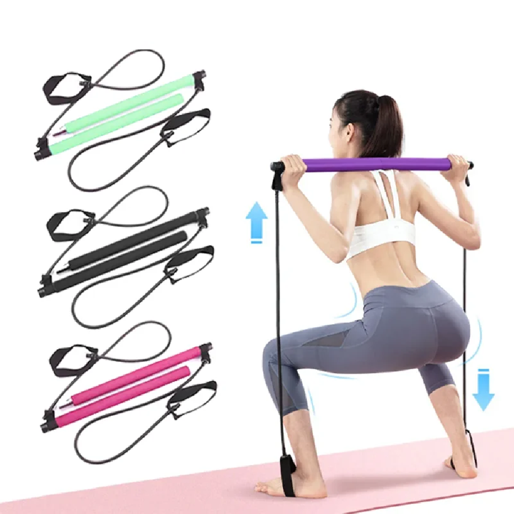 Bar Pilates Multifungsi Kombin - Pilates And Yoga Combined ulasan dan harga