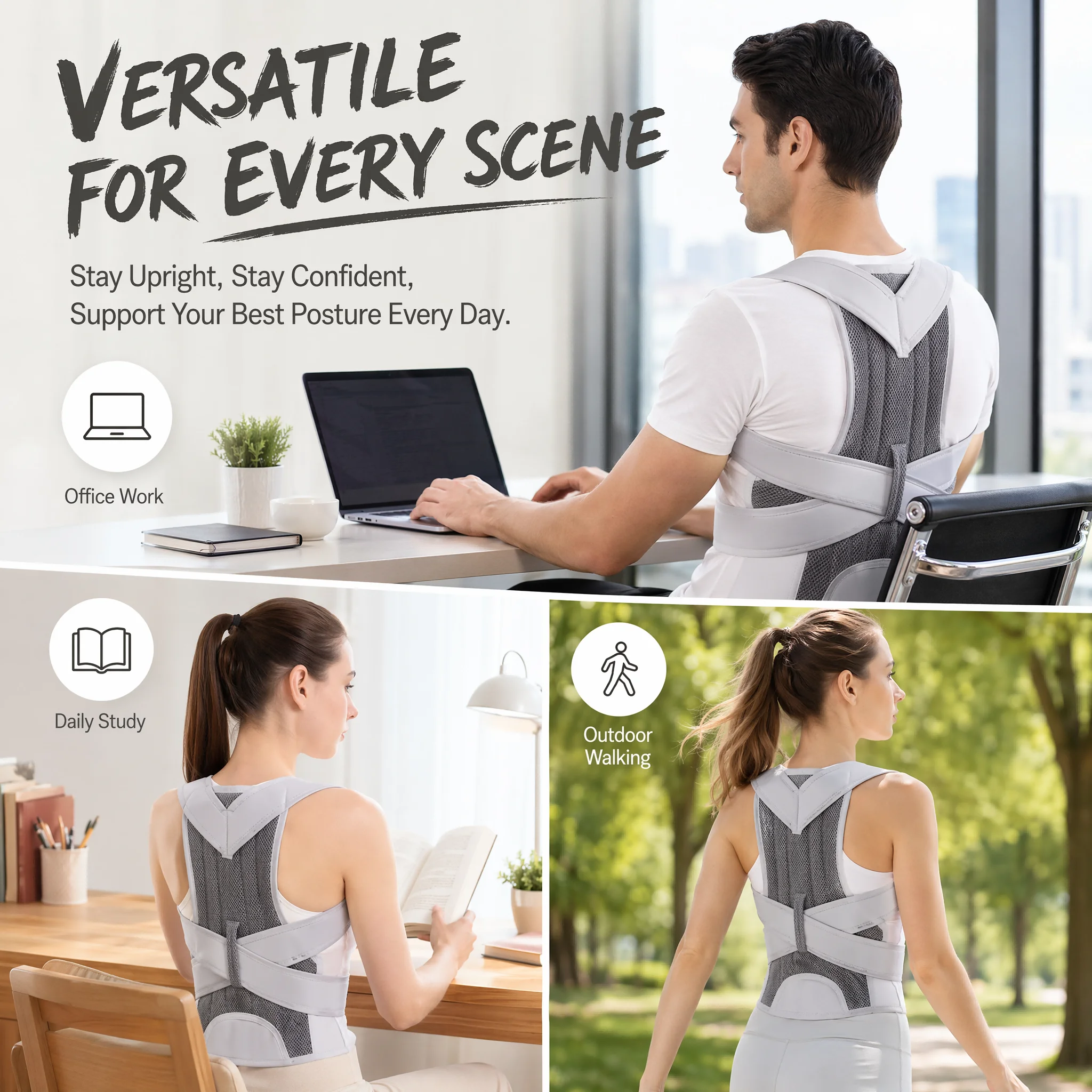 Penyangga Postur Tubuh yang Da - Posture Pole Corrector ulasan dan harga
