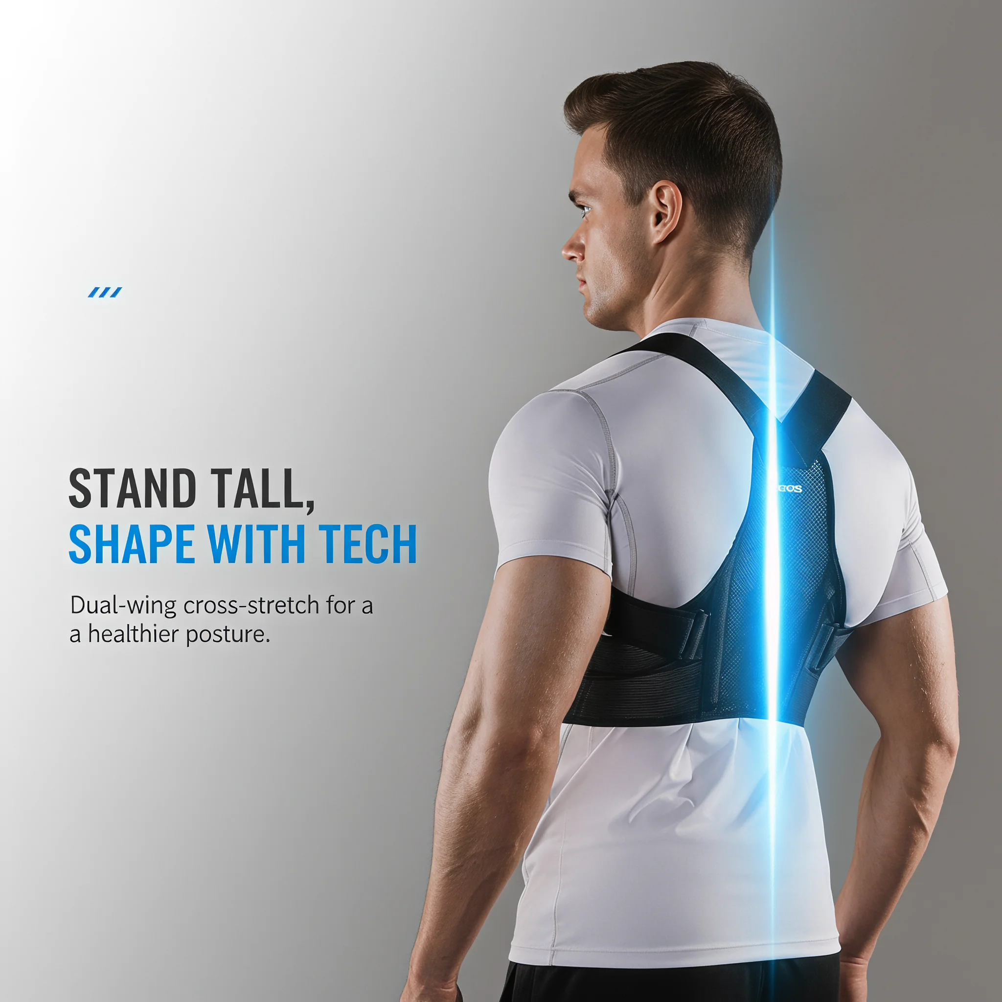 Penyangga Postur Tubuh VBOSI y - Posture Pole Corrector ulasan dan harga