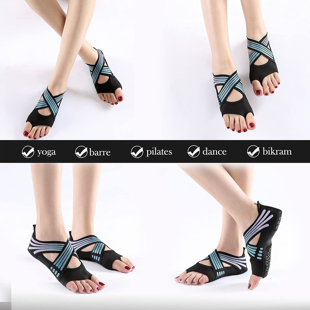 1 Pasang Kaus Kaki Yoga Tanpa  - Pilates Yoga Barre ulasan dan harga