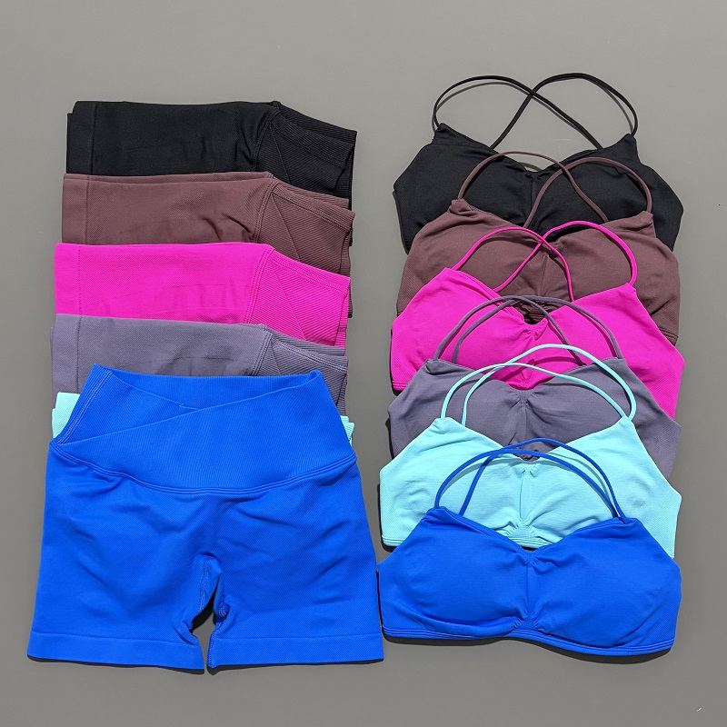 Set Olahraga Wanita 2 Potong V - Pilates Yoga Gear ulasan dan harga