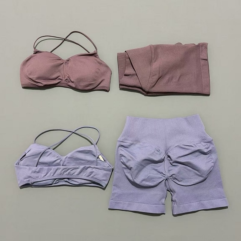 Set Olahraga Wanita 2 Potong V - Pilates Yoga Gear ulasan dan harga