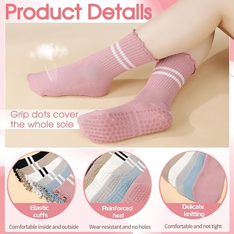 1 Pasang Kaus Kaki Pilates Ber - Pilates Yoga Barre ulasan dan harga