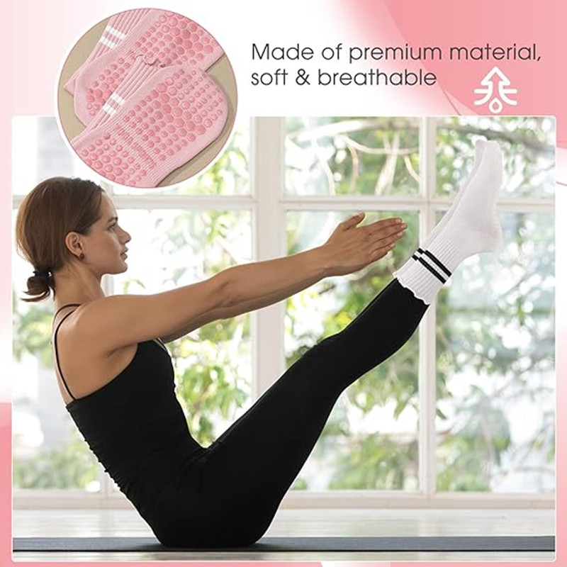 1 Pasang Kaus Kaki Pilates Ber - Pilates Yoga Barre ulasan dan harga